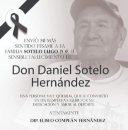 El atletismo de luto tras la muerte de Don Daniel Sotelo