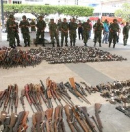 Destruyen más de tres mil armas de fuego en Chiapas