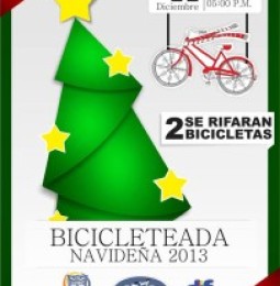 Organizan la “Bicicletada Navideña” con apoyo de Presidencia y DIF Municipal