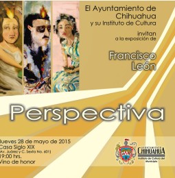 Invitan a las exposición de Francisco León