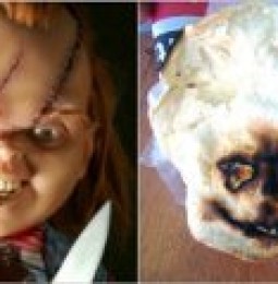 Recuerdan imagen de Chucky en tortilla