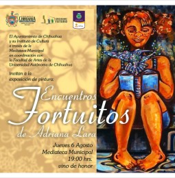 Invitan a Encuentros Fortuitos con Adriana Lara