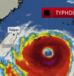 Esperan llegada de tifón a Taiwan