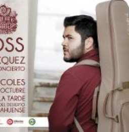 Invitan a concierto de Joss Vázquez