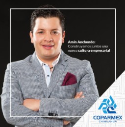 Es nombrado Amín Anchondo Presidente Nacional de la Comisión de Empresarios Jóvenes Coparmex
