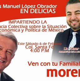 Invitan a conferencia de López Obrador