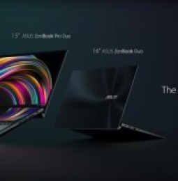Presentan nueva laptop con dos pantallas 4k