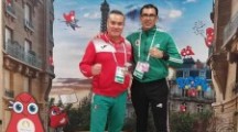 Enrique Ozaeta, a Campeonato Mundial de Box
