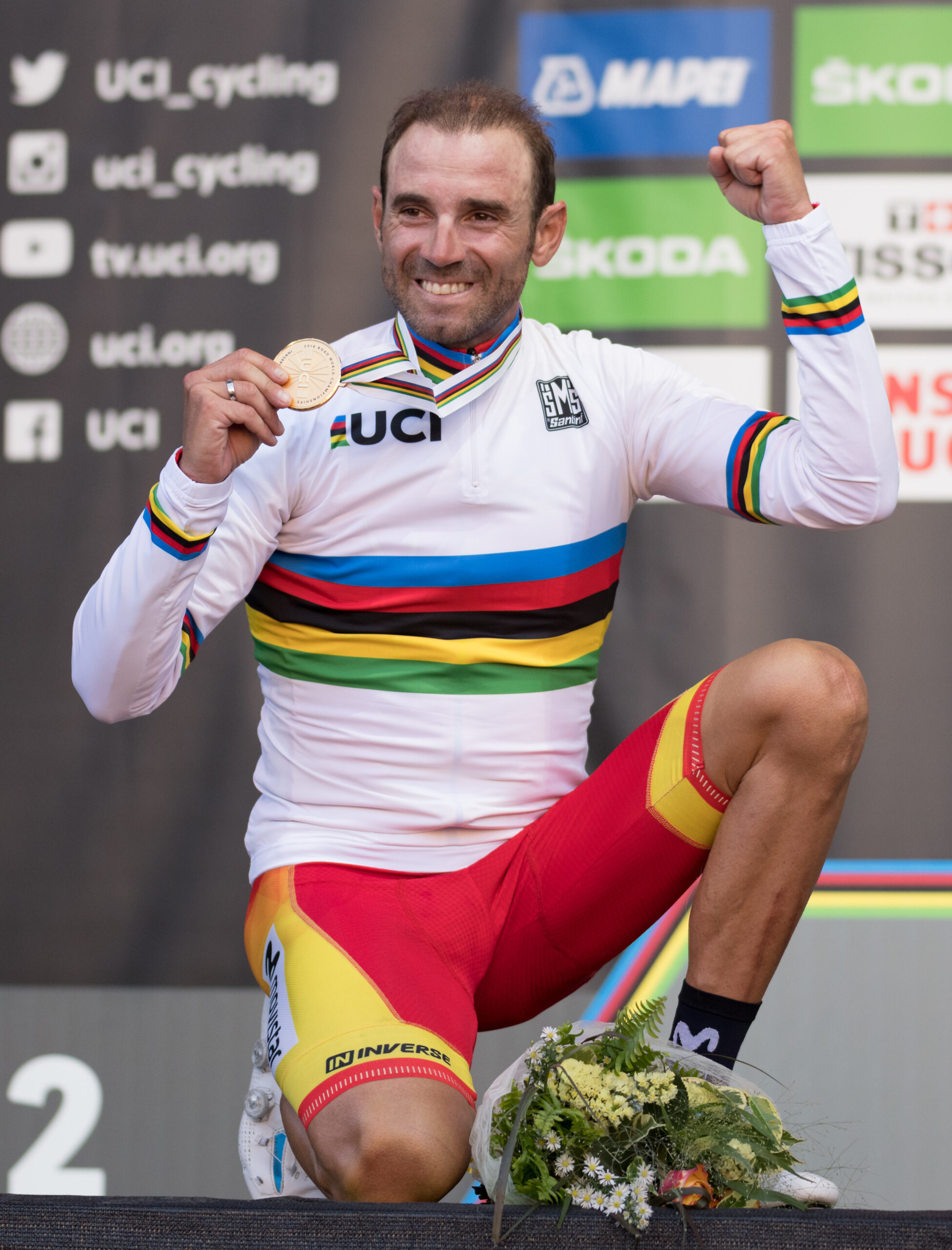Foto de archivo: 20180930 UCI Road World Championships Innsbruck Men Elite Road Race Alejandro Valverde 850 2213 (cropped).jpg (Wikimedia Commons)