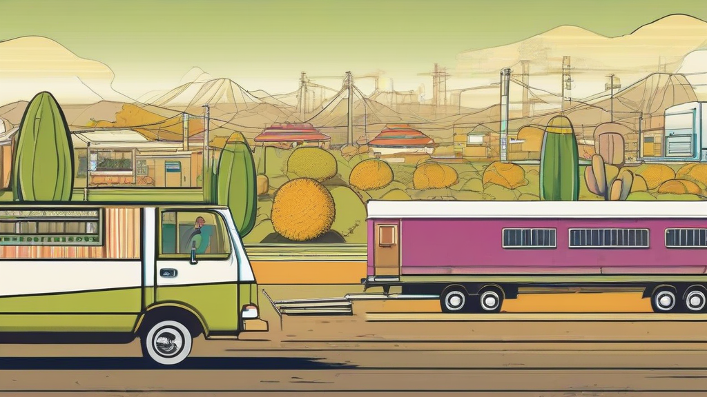 Ilustración editorial generada para acompañar: Mejoras en transporte público
