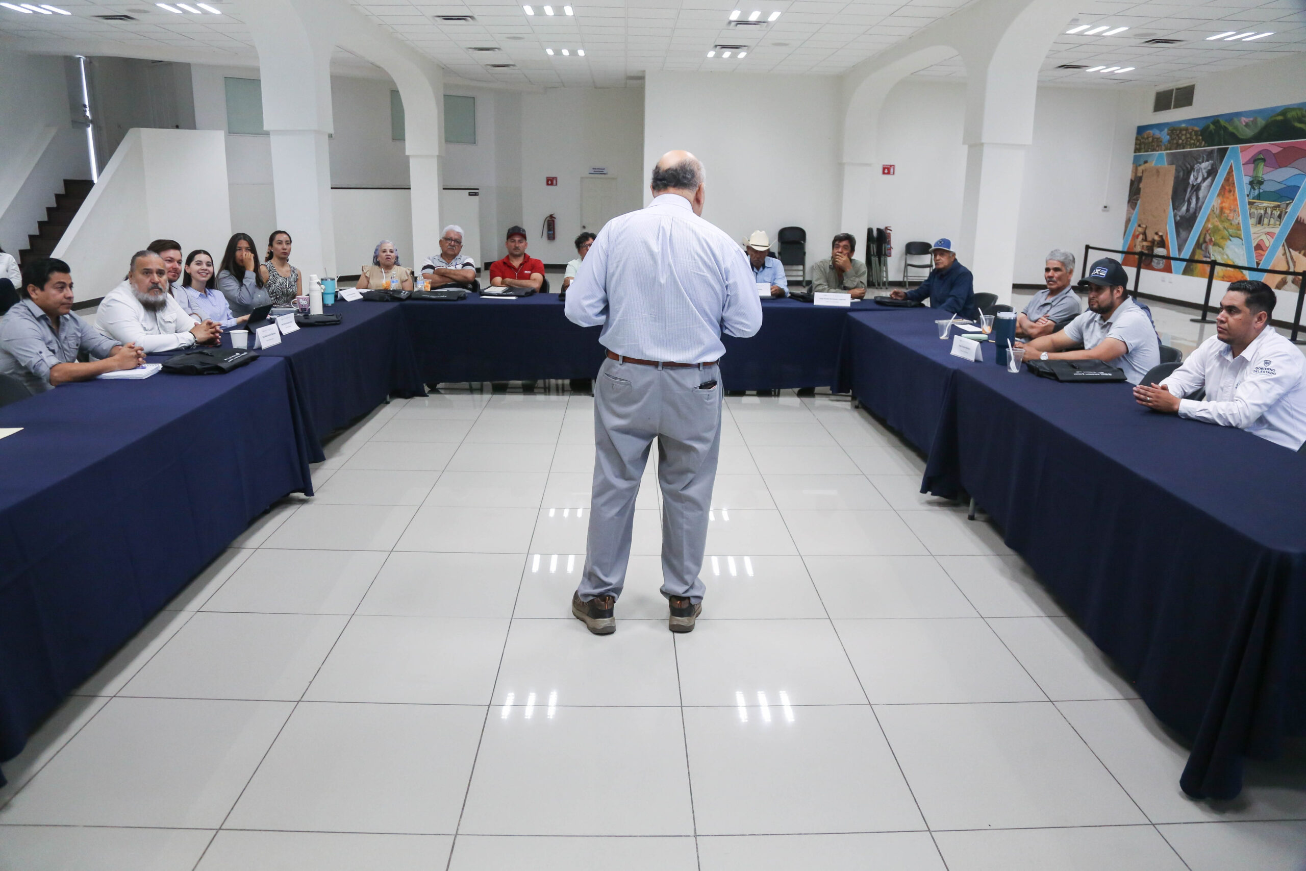 Imagen de la inauguración del programa de capacitación Proagua 2026