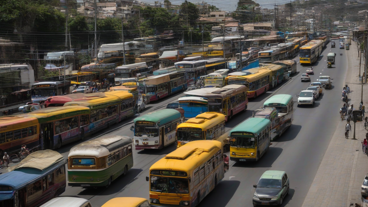 Imagen editorial generada para acompañar: JuárezBus transportó a más de 5 mil pasajeros con movilidad limitada en agosto