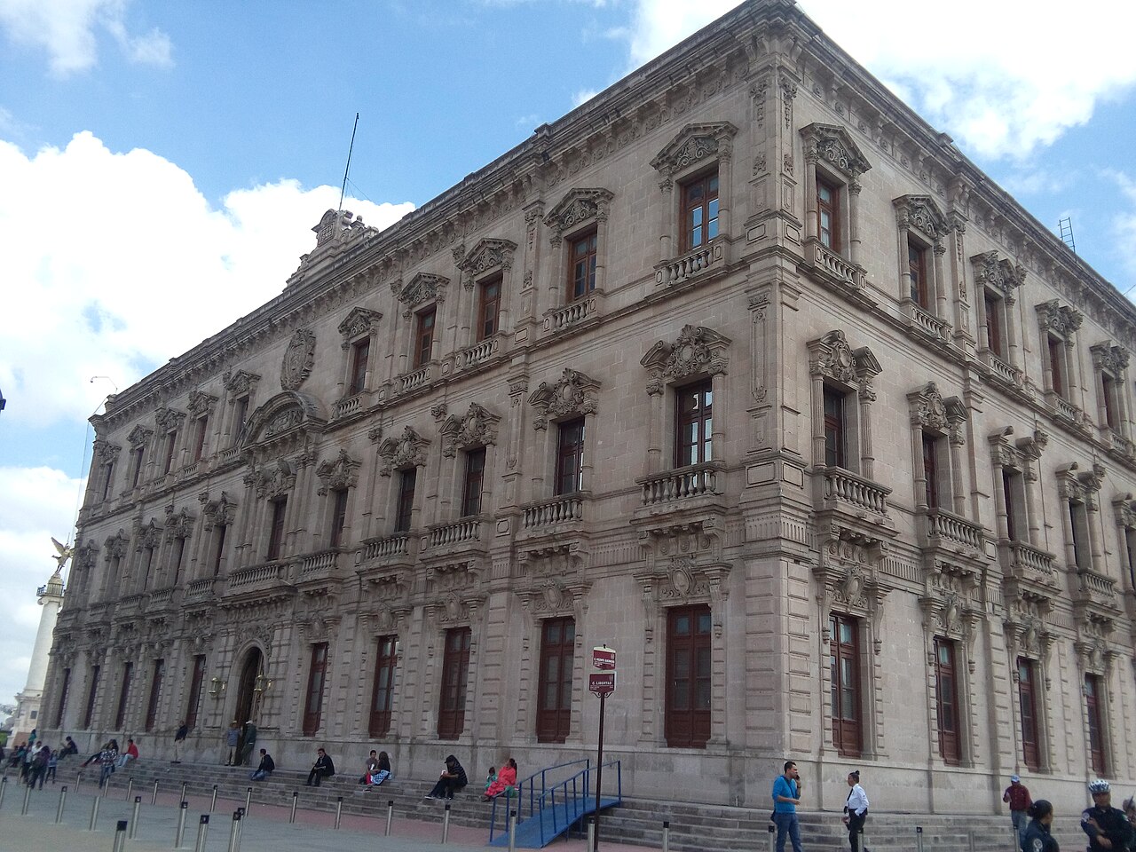 Palacio de Gobierno de Chihuahua, fachada (Wikimedia Commons)